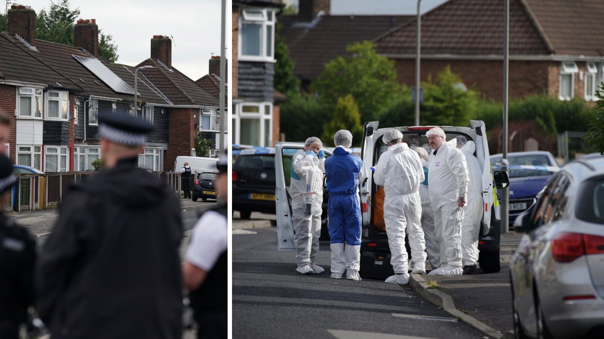 En nioårig flicka sköts ihjäl i sitt hem i Liverpool.